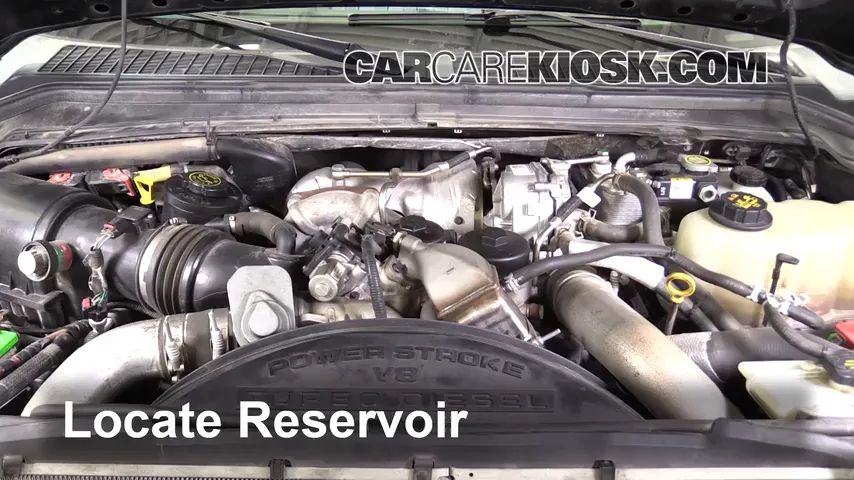 2010 Ford F-250 Super Duty XLT 6.4L V8 Turbo Diesel Standard Cab Pickup Liquide essuie-glace